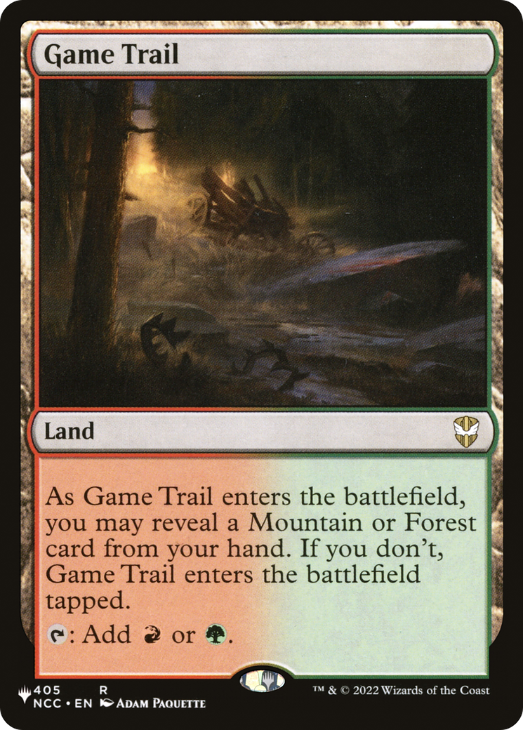 Game Trail (LIST-NCC-405)  - The List