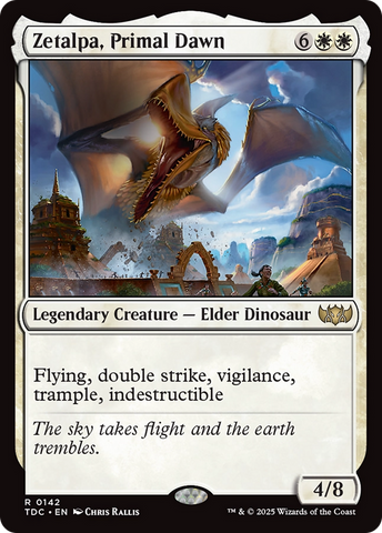 Zetalpa, Primal Dawn (TDC-142) - Commander: Tarkir: Dragonstorm