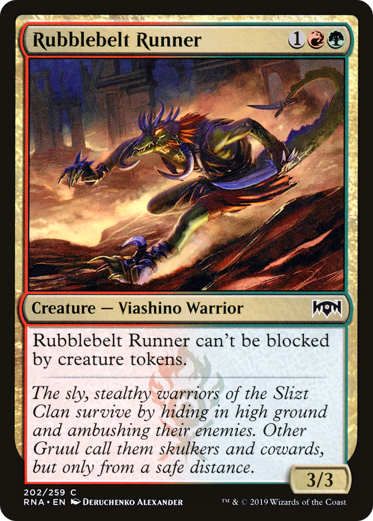 Rubblebelt Runner (RNA-202)  Foil - Ravnica Allegiance