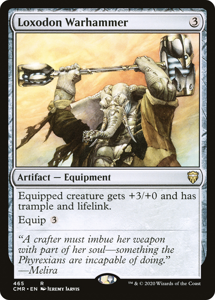 Loxodon Warhammer (CMR-465)  - Commander Legends