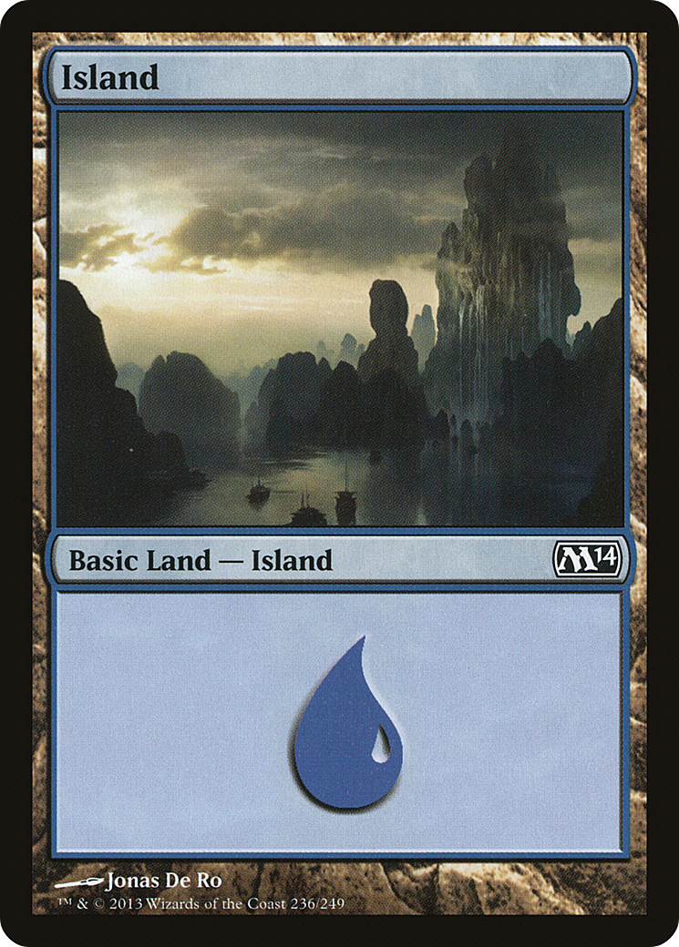 Island (236) (M14-236)  - Magic 2014