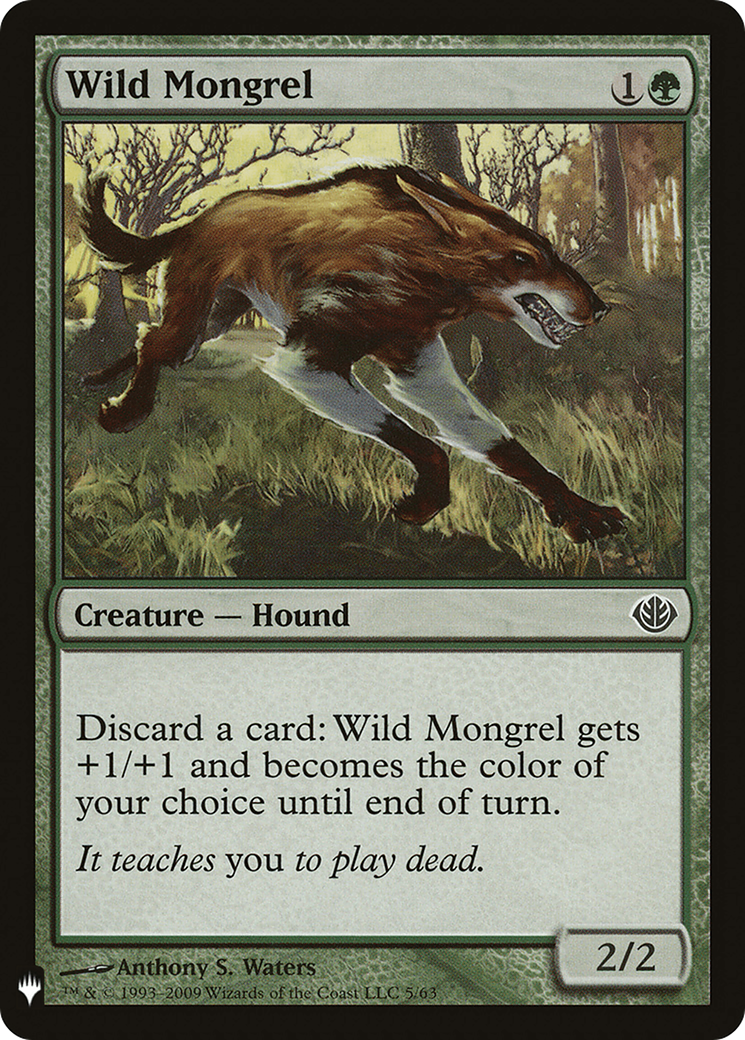 Wild Mongrel (LIST-005)  - The List