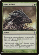 Beast Within (NPH) (LIST-103)  - The List
