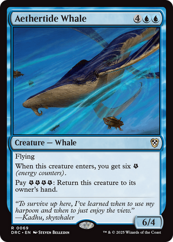 Aethertide Whale (DRC-069)  - Commander: Aetherdrift