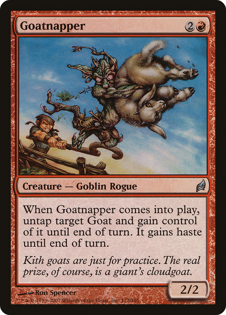 Goatnapper (LRW-172)  Foil - Lorwyn