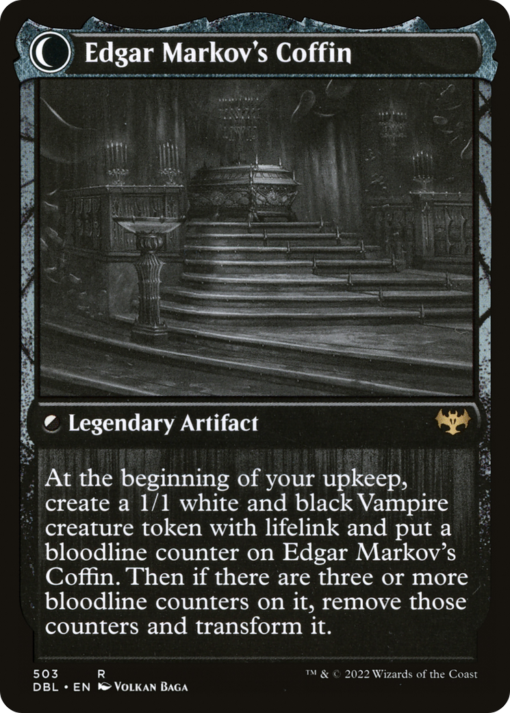 Edgar, Charmed Groom (DBL-503)  Foil - Innistrad: Double Feature: (Double Faced Transform)