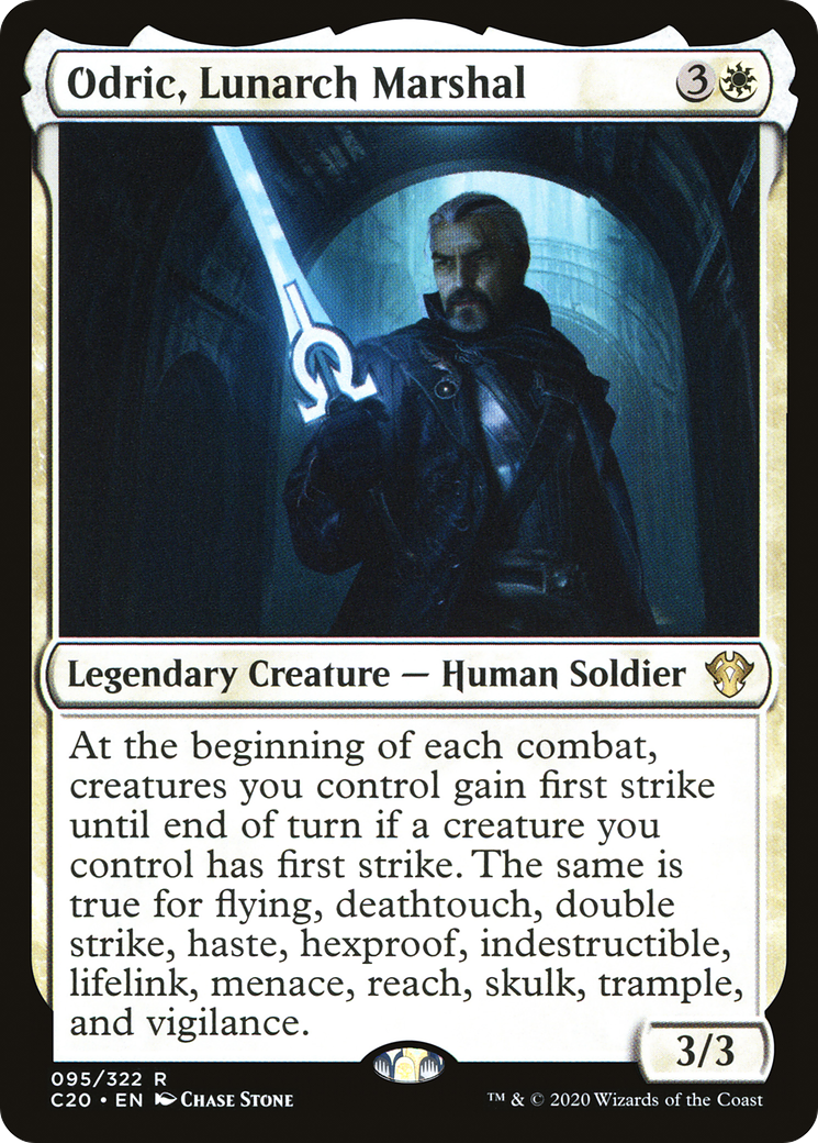 Odric, Lunarch Marshal (C20-095) - Commander 2020