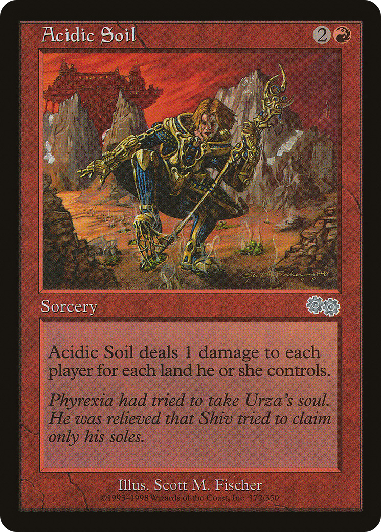 Acidic Soil (USG-172)  - Urza's Saga