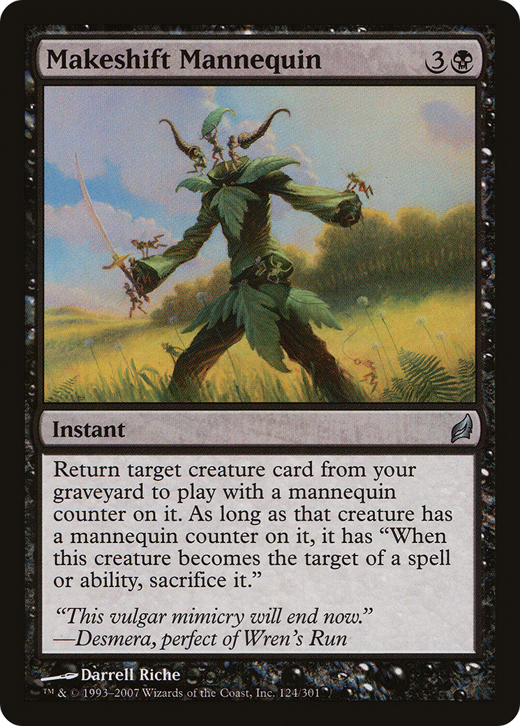 Makeshift Mannequin (LRW-124) - Lorwyn Foil