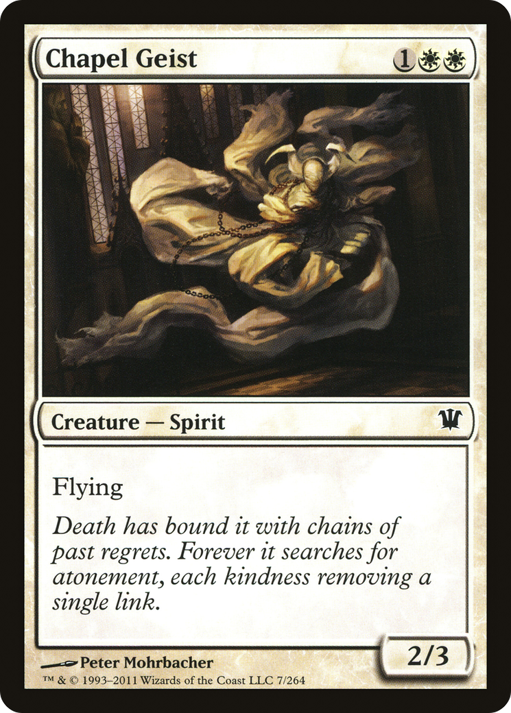 Chapel Geist (ISD-007)  Foil - Innistrad