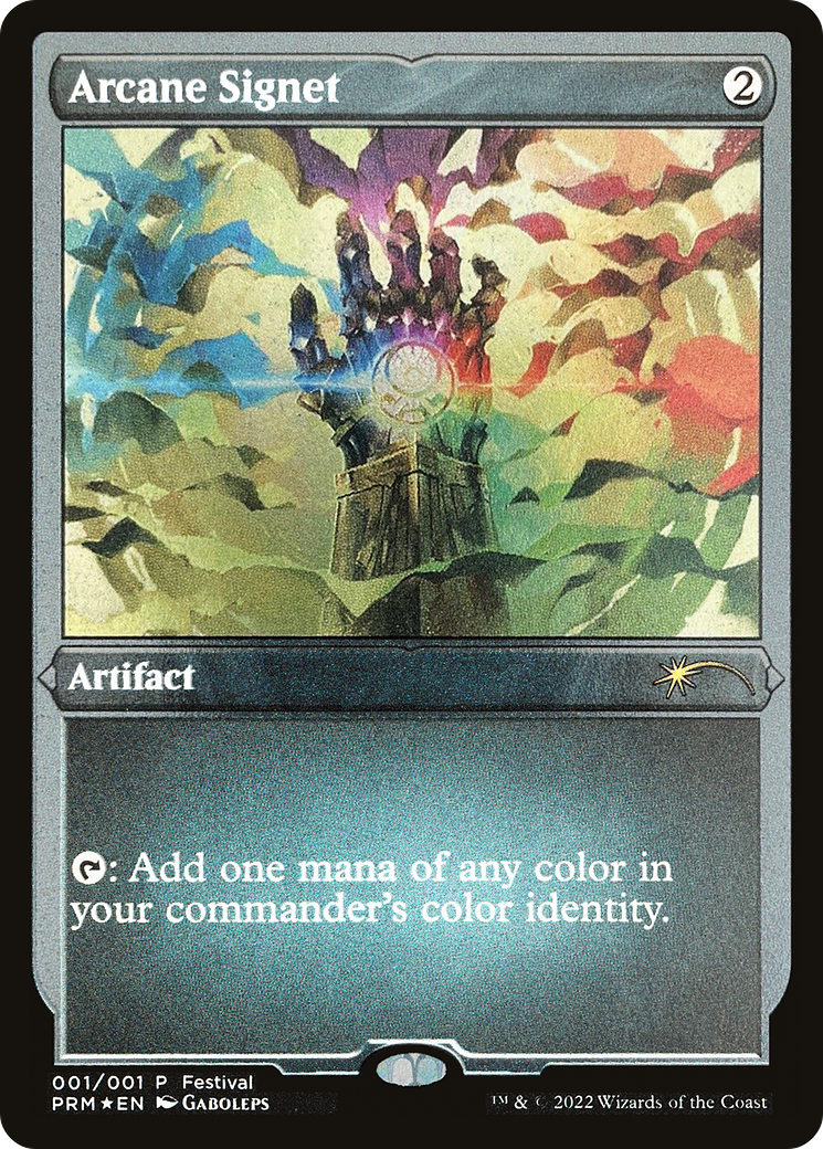 Arcane Signet (P30M-1F★)  Etched Foil - 30th Anniversary Misc Promos