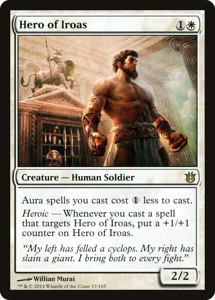 Hero of Iroas (BNG-017)  - Born of the Gods