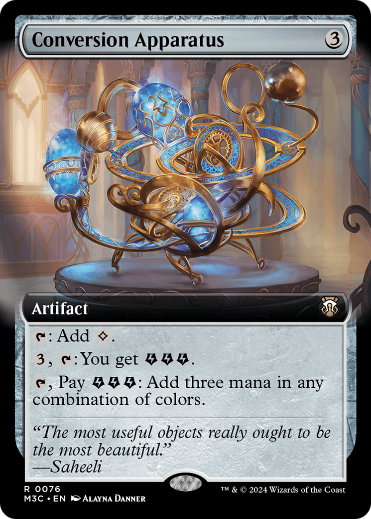 Conversion Apparatus (Extended Art) (M3C-076)  - Modern Horizons 3 Commander: (Extended Art)