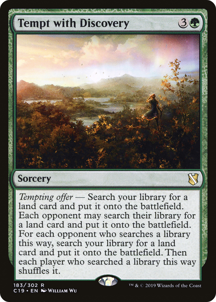 Tempt with Discovery (C19-183)  - Commander 2019