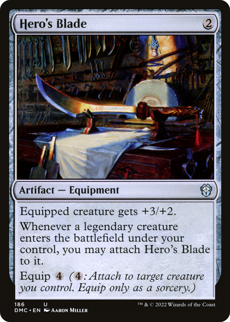 Hero's Blade (DMC-186)  - Dominaria United Commander