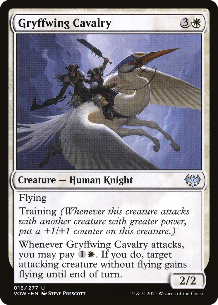 Gryffwing Cavalry (VOW-016)  - Innistrad: Crimson Vow
