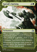 Garruk's Uprising (WOT-053)  Foil - Wilds of Eldraine: Enchanting Tales: (Showcase) (Borderless)