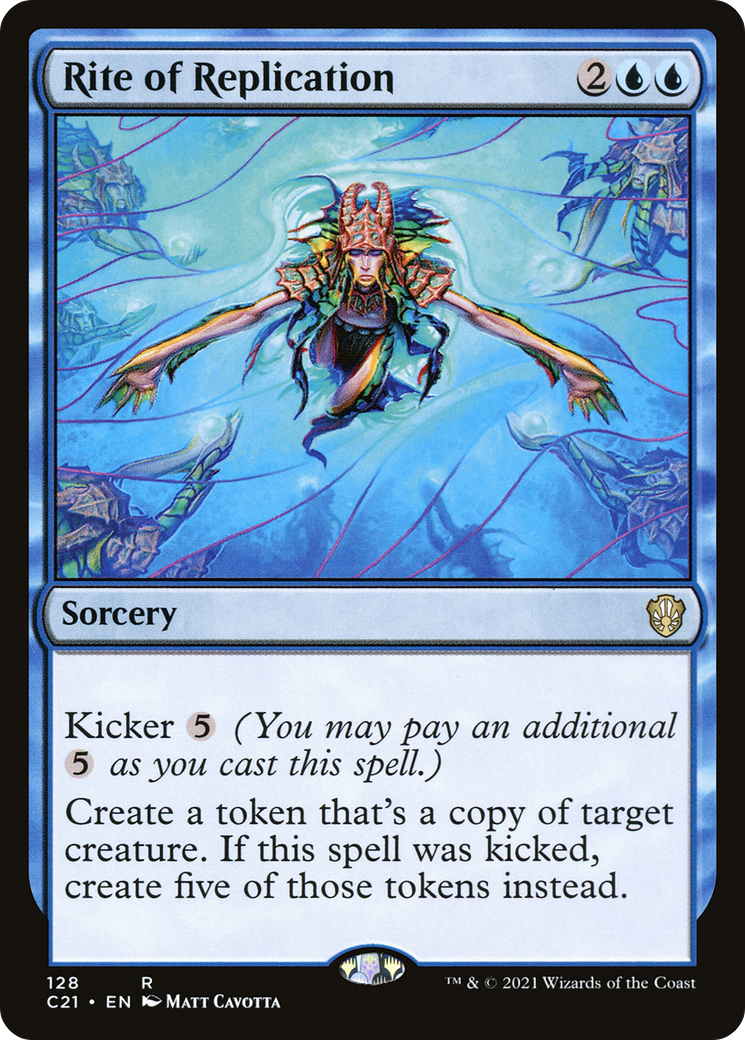 Rite of Replication (C21-128)  - Commander 2021