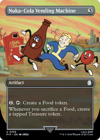 Nuka-Cola Vending Machine (Borderless) (PIP-358) - Fallout (Borderless)