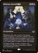 Obscura Ascendancy (Gilded Foil) (SNC-387)  Foil - Streets of New Capenna: (Showcase)