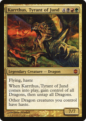 Karrthus, Tyrant of Jund (ARB-117)  - Alara Reborn
