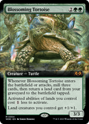 Blossoming Tortoise (Extended Art) (WOE-354) - Wilds of Eldraine: (Extended Art)