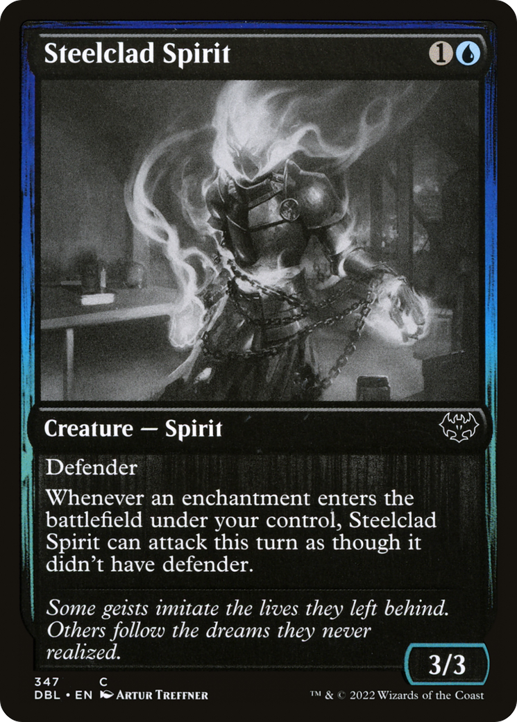 Steelclad Spirit (DBL-347)  - Innistrad: Double Feature