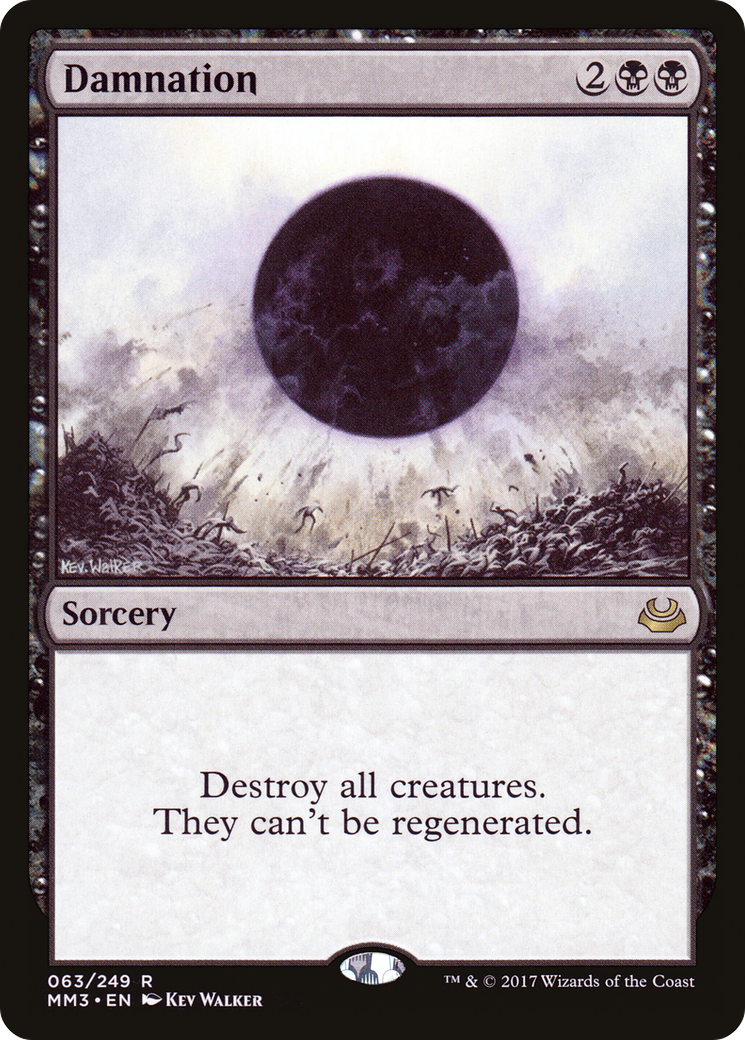 Damnation (MM3-063)  Foil - Modern Masters 2017