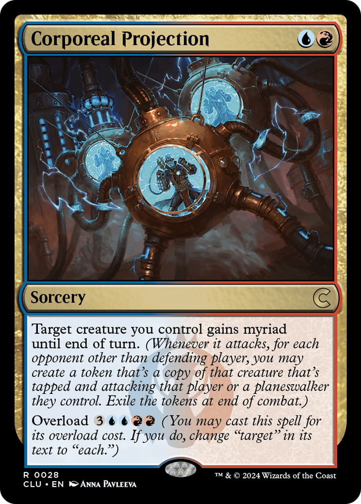 Corporeal Projection (CLU-028)  - Ravnica: Clue Edition