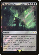 Their Number Is Legion (Surge Foil) (40K-063) - Warhammer 40,000 Commander Foil