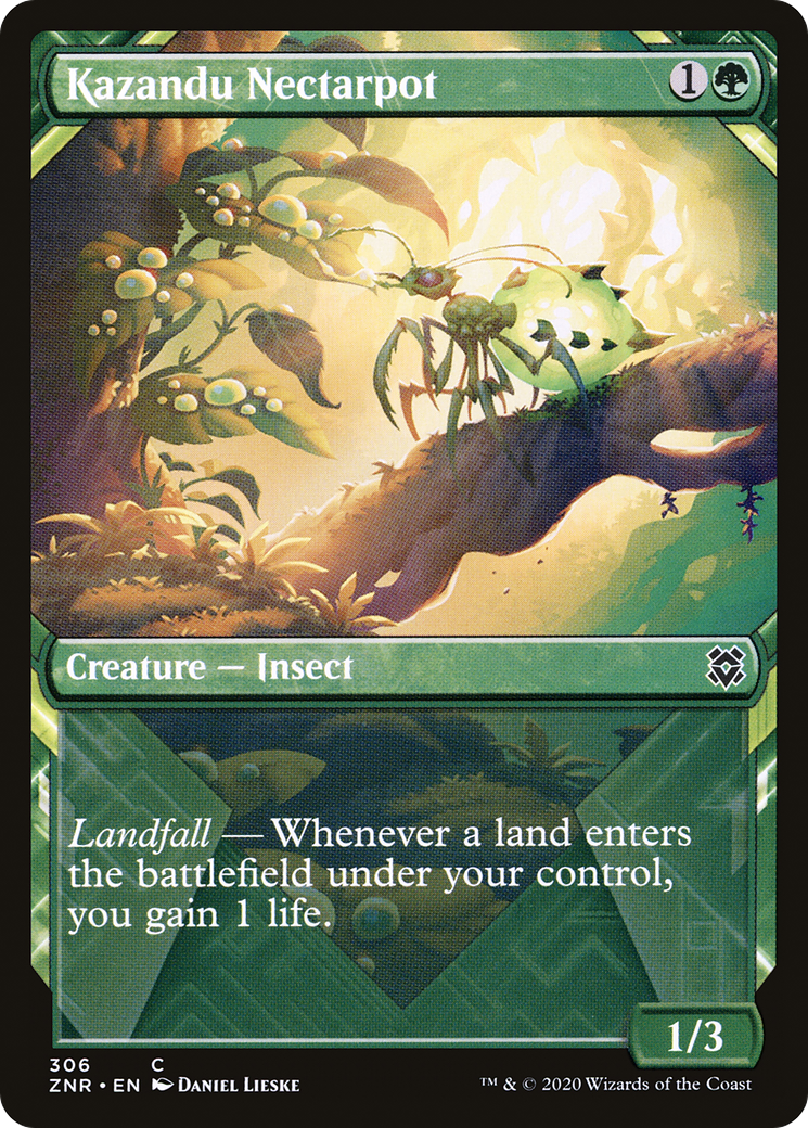 Kazandu Nectarpot (Showcase) (ZNR-306)  - Zendikar Rising: (Showcase)