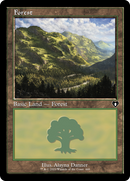 Forest (449) (Retro Frame) (CMM-449)  Foil - Commander Masters