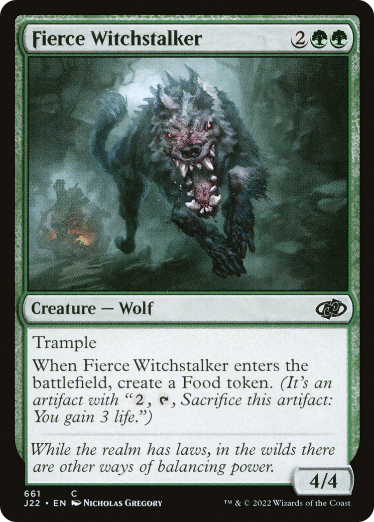 Fierce Witchstalker (J22-661)  - Jumpstart 2022