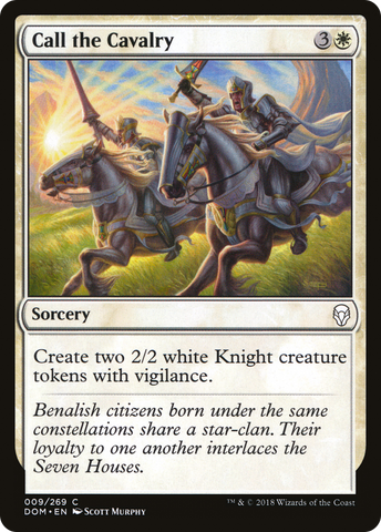 Call the Cavalry (DOM-009)  - Dominaria