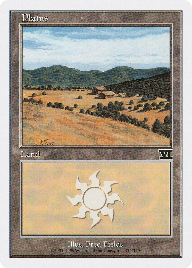 Plains (334) (6ED-334)  - Classic Sixth Edition
