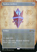 Hedron Archive (Borderless) (SLD-691) - Secret Lair Drop (Borderless) Foil