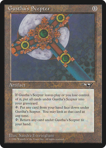 Gustha's Scepter (ALL-162) - Alliances