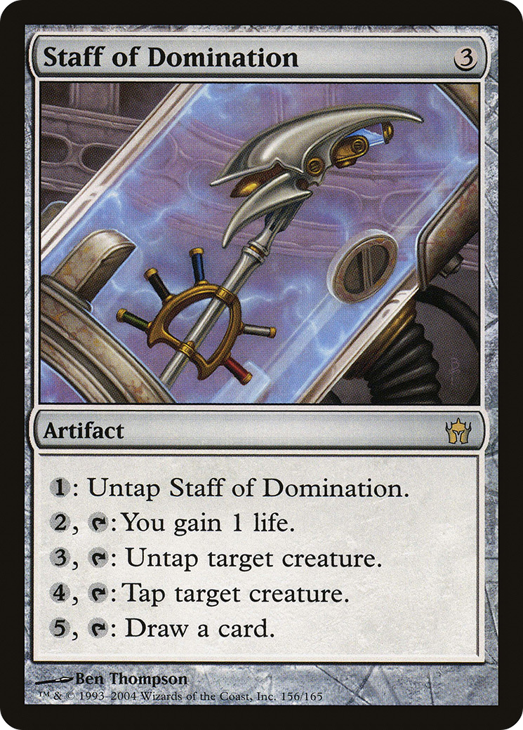 Staff of Domination (5DN-156)  - Fifth Dawn