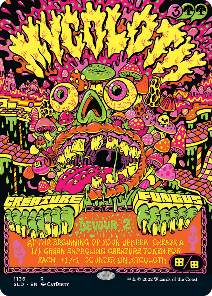 Mycoloth (SLD-1136) - Secret Lair Drop (Borderless) Foil