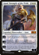 Ajani, Strength of the Pride (M20-002)  Foil - Core Set 2020