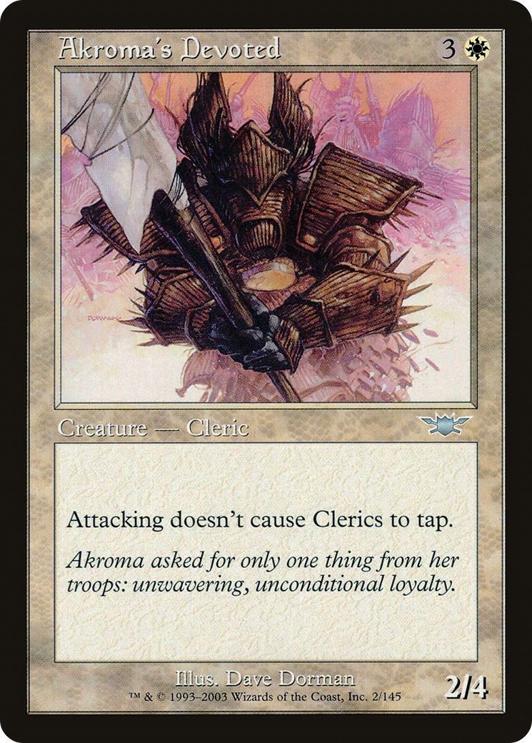 Akroma's Devoted (LGN-002)  - Legions