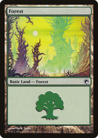 Forest (248) (SOM-248)  - Scars of Mirrodin