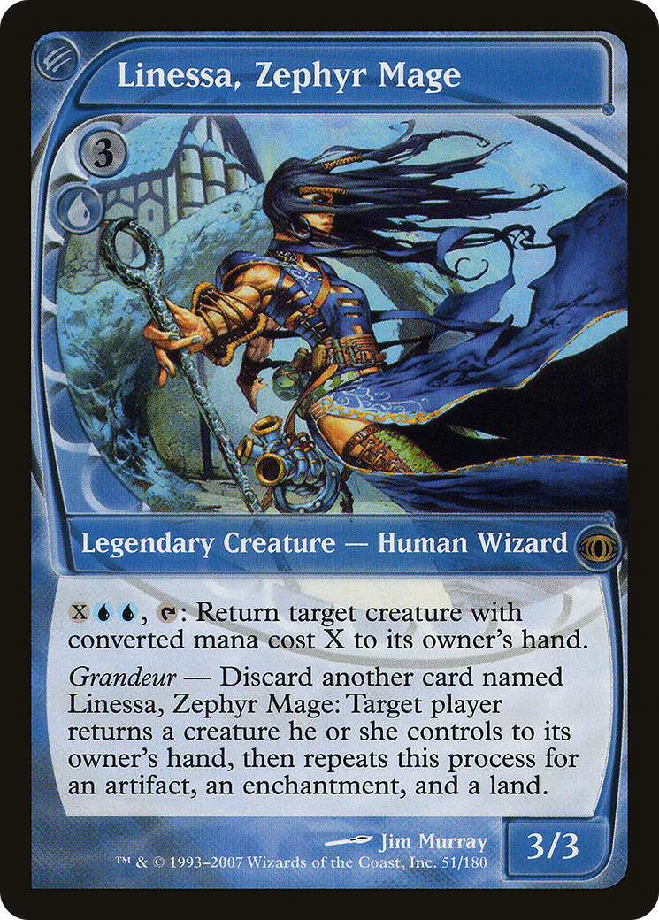 Linessa, Zephyr Mage (FUT-051)  - Future Sight