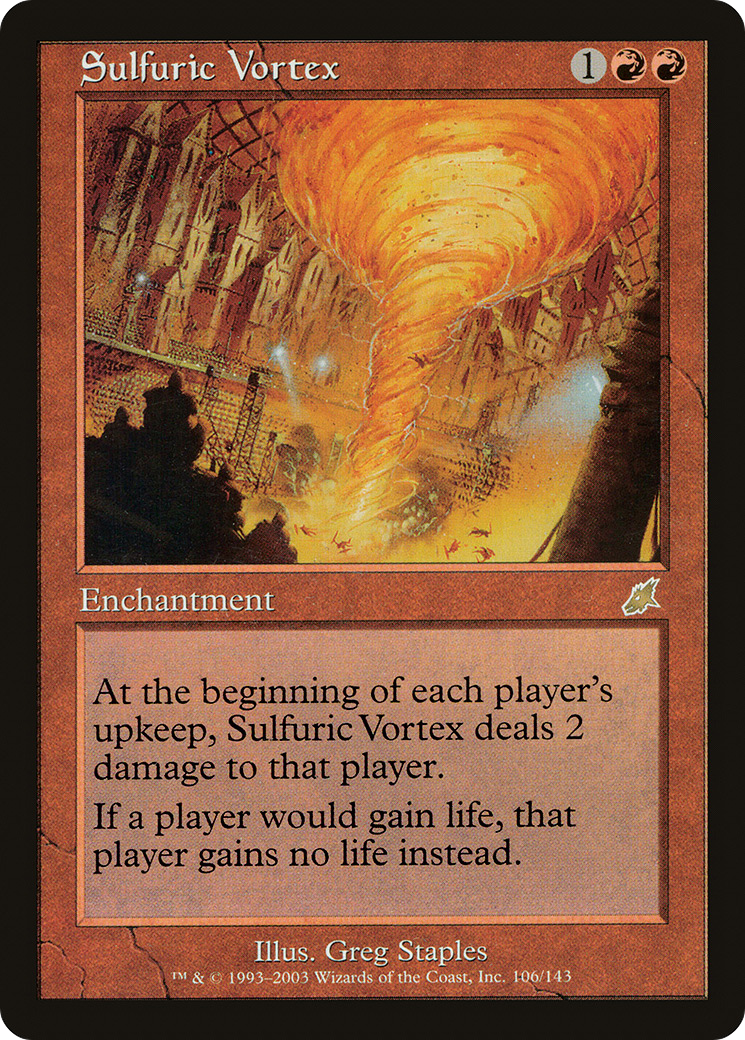 Sulfuric Vortex (SCG-106)  Foil - Scourge