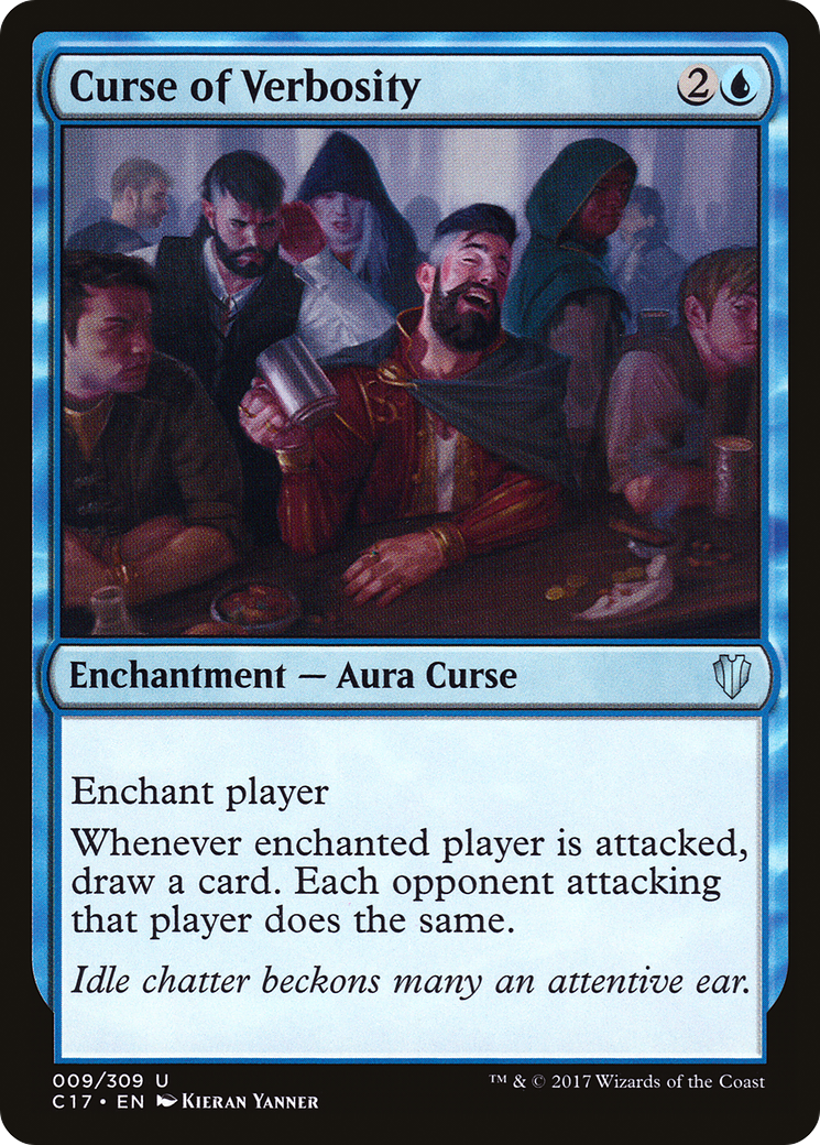 Curse of Verbosity (C17-009)  - Commander 2017