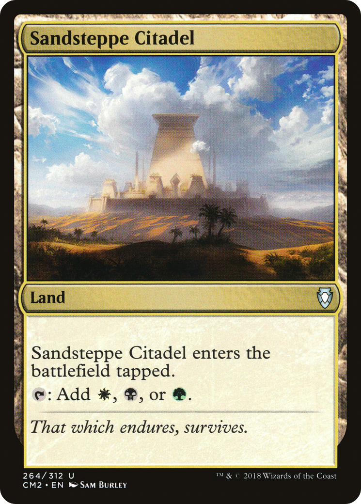 Sandsteppe Citadel (CM2-264)  - Commander Anthology Volume II