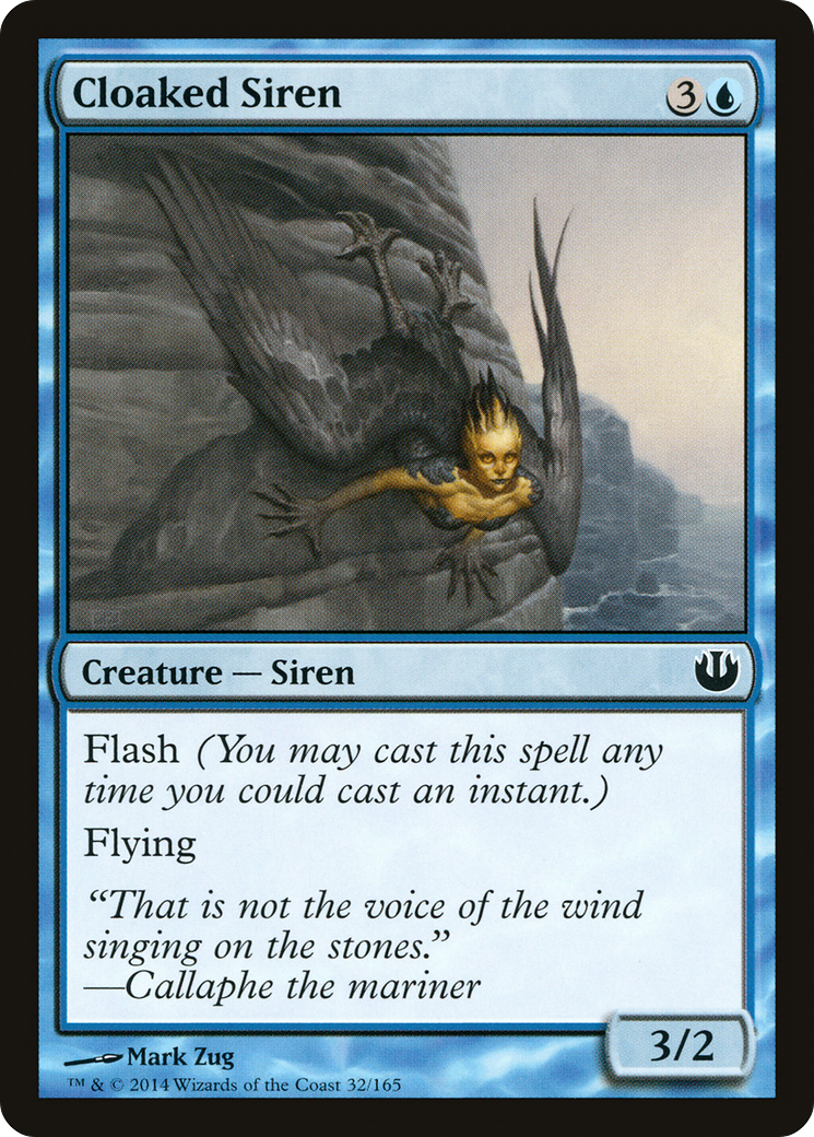 Cloaked Siren (JOU-032)  Foil - Journey into Nyx