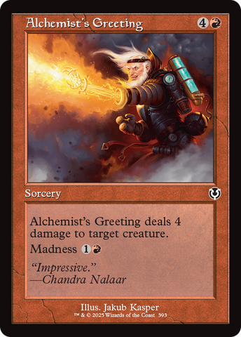 Alchemist's Greeting (Retro Frame) (INR-393)  - Innistrad Remastered