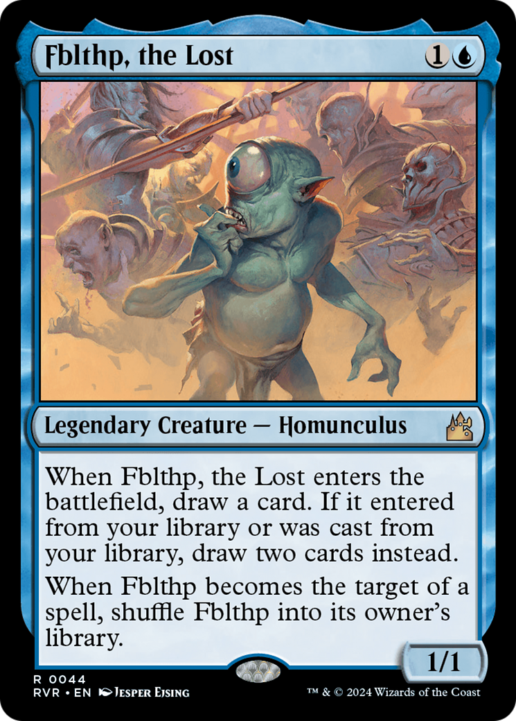 Fblthp, the Lost (RVR-044)  Foil - Ravnica Remastered