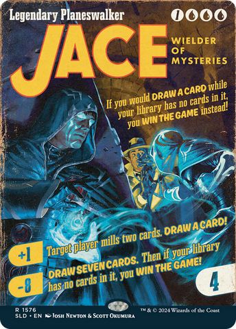 Jace, Wielder of Mysteries (SLD-1576)  - Secret Lair Drop (Borderless)